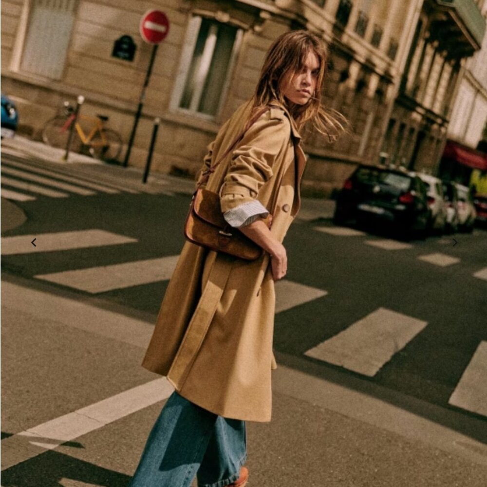 Sezane - Scott Trench Coat - NWOT